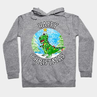 Christmas T-Rex Dinosaur Xmas 2022 Hoodie